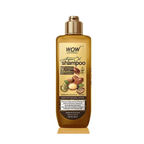 WOW Skin Science Moroccan Argan Oil Shampoo 200 ml – Fetch N Buy