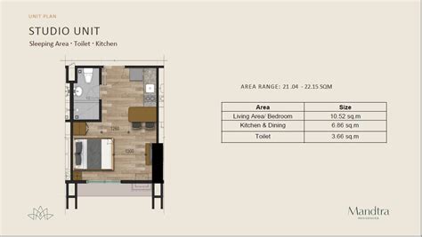 Image result for Studio Unit Sample Layout