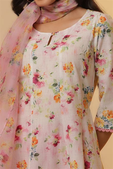 Buy Baby Pink Striped Organza Stole Online for Woman | Shop for Aurelia