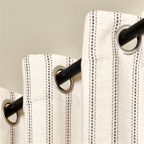 Buy Ashley Set of 2 Woven Light-Filtering Door Curtains from Home ...