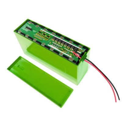 Li-ion 18650 13S 6P 48V 30A 78'li E-Bike Battery Box Set - Green
