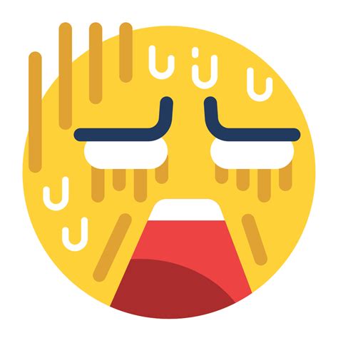 Badly, emoji, emoticon, emotion, feeling, terrible, expression sticker ...