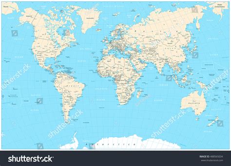 Most Detailed World Map 的图像结果