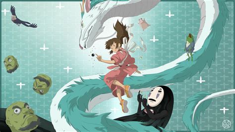 Spirited Away Haku Dragon And Chihiro