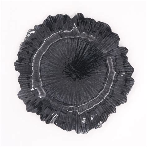 Elegant Baroque Gold Circle Line Edge Plastic Chargers