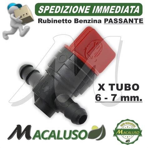Rubinetto benzina Honda B&S tosaerba rasaerba motozappa 6  
