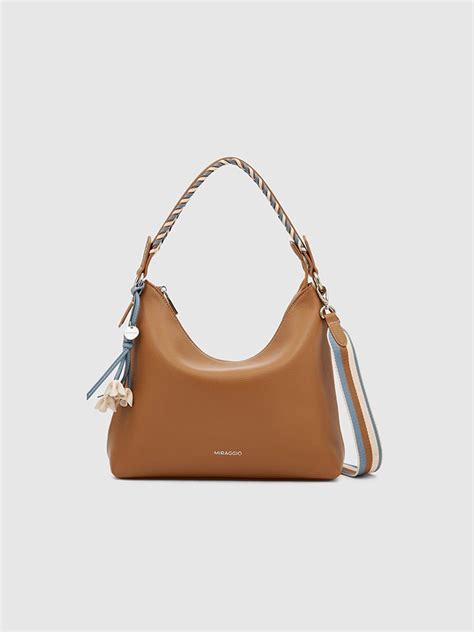Buy Brown Chocolate Hobo Bag Online- Miraggio