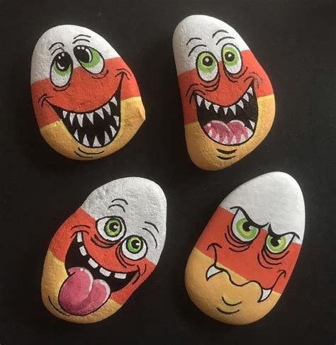 Acrylic Rock Painting of Faces Tutorial 的图像结果