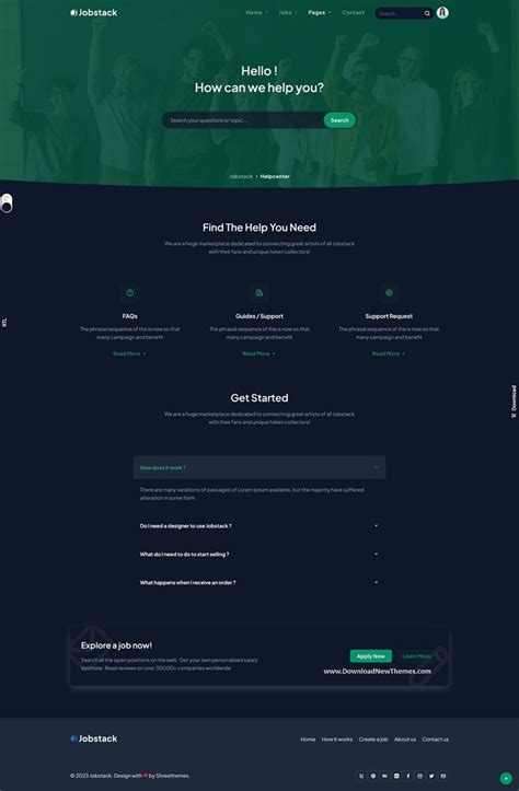 Image result for Making Job Website HTML and CSS Only