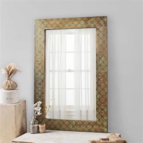 Hand Painted Wall Mirror online - decorative mirrors online - Fabuliv