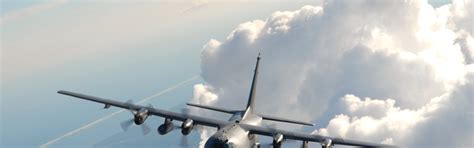 Download wallpaper the sky, clouds, flight, the plane, Lockheed AC-130U ...