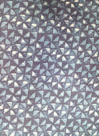 Shop the Exquisite Blue Indigo Block Printed Cotton Fabric (1 Mtr) for ...