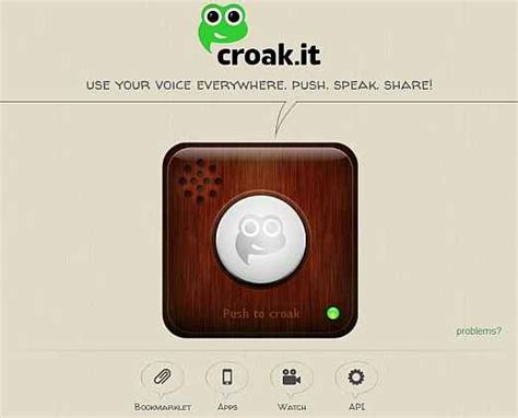 Introducing Croak.it, your voice on the web