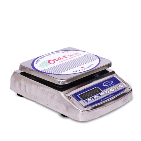 ORAS TECH 30kg*2g Capacity Stainless Steel Digital Weighing/Weight ...