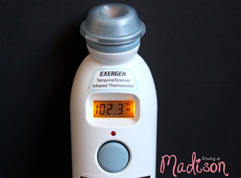 Exergen Smart Glow TemporalScanner Thermometer - Makes Taking a Child's ...