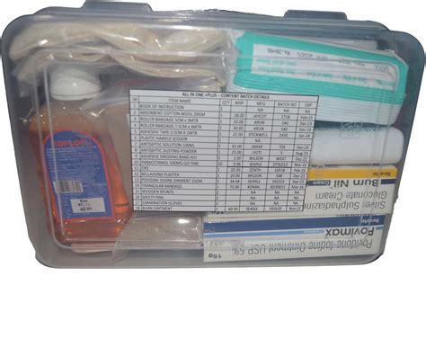 Buy ALL IN ONE FIRST AID KIT PLUS Online & Get Upto 60% OFF at PharmEasy