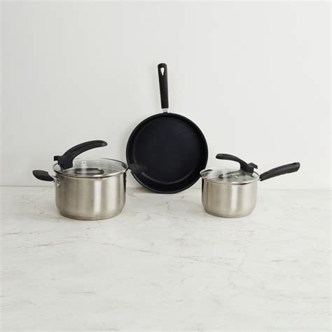 Buy Wellness Solid 5-Piece Cookware Set from Home Centre at just INR 4999.0