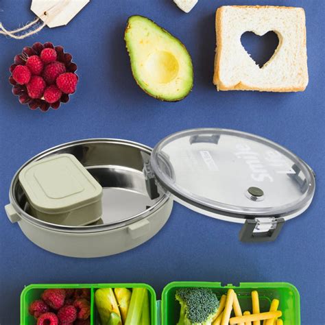 Buy Miracle Stainless Steel Round Lunch Box | DeoDap – Amd-Deodap