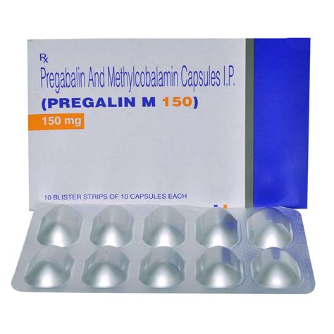 Pregalin M 150 Capsule 10's Price, Uses, Side Effects, Composition ...