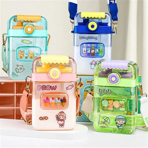 Plastic Split Dividing Cup | 850 ml Cute Bottle | Assorted | GBT-CZMX ...