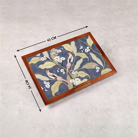 Buy INDIA CIRCUS Bird Land Paradise Foldable Laptop Table - Brown from ...