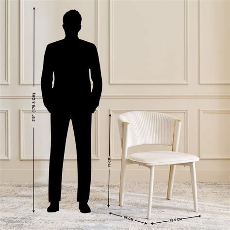 Buy Modern Radiance Set of 2 Fabric Dining Chairs - Cream from Home ...