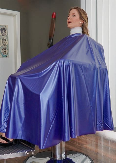 hey, so eng? | Capes for women, Girls barbershop, Salon cape