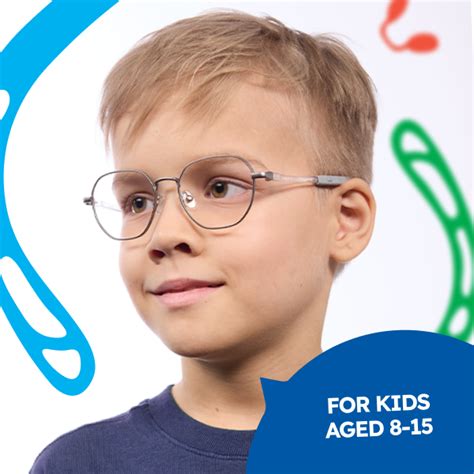 Buy Kids Glasses: Lavender Full Rim Round Kids 8-12 yrs Hooper Creatr ...