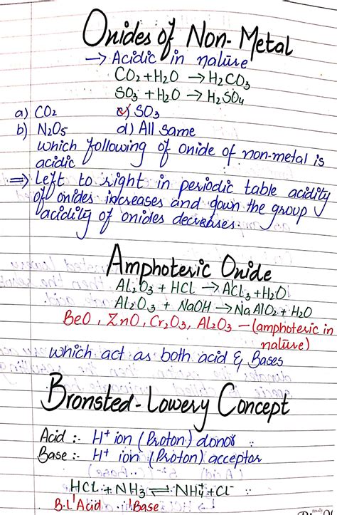 SOLUTION: Chemistry topic acid and base definition and self ionisation ...