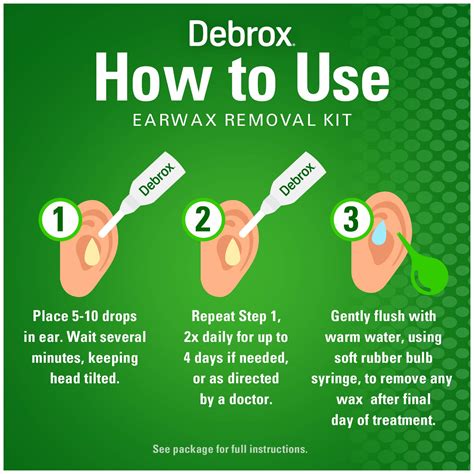 Buy Debrox Earwax Removal Kit, Includes Drops and Ear Syringe Bulb, 0.5 ...