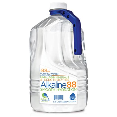 Alkaline88 Purified, Ionized Alkaline Water - Electrolytes, Pure ...