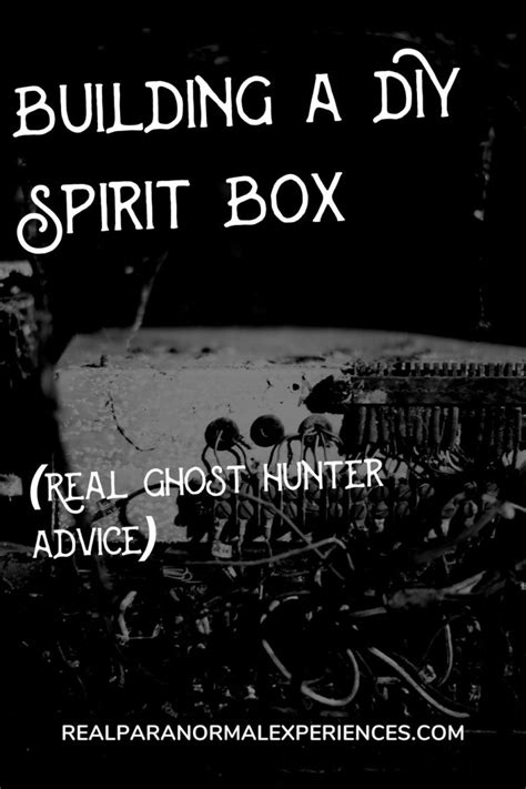 Image result for Homemade Ghost Box