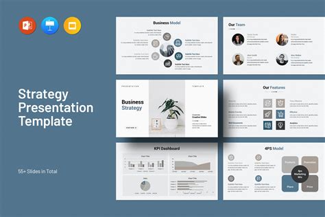 Business Strategy Presentation Examples 的图像结果