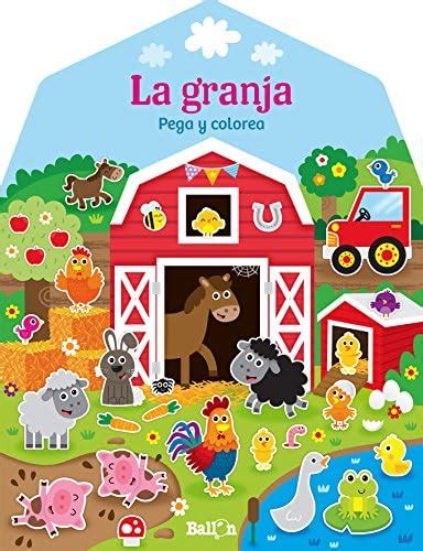 Casitas - La granja pega y colorea : Ballon: Amazon.in: Books