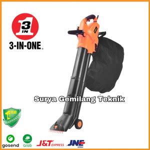 Jual Mesin Vacuum Shredder Listrik Krisbow Blower Vacum Penyedot Daun ...