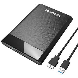 Sounce 2.5-Inch SATA to USB Type-C 3.1 External HDD/SSD Enclosure | 6G
