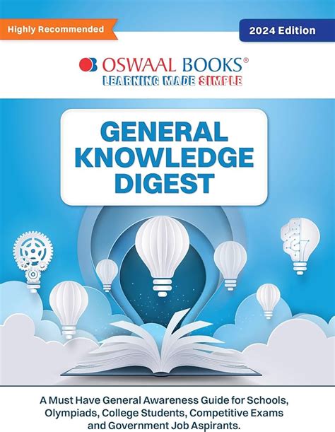 Oswaal General Knowledge Digest (For 2024 exam) | GK | School ...