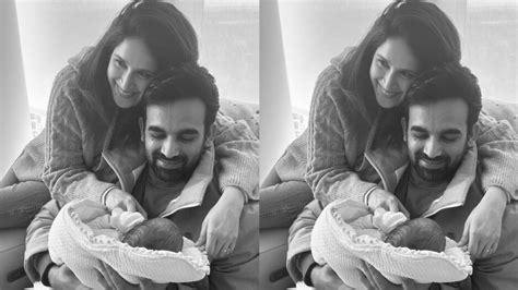 Zaheer Khan welcomes baby boy with wife Sagarika Ghatge names him ...