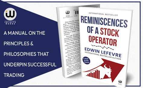Reminiscences Of A Stock Operator | Edwin Lefevre | English Money Book ...