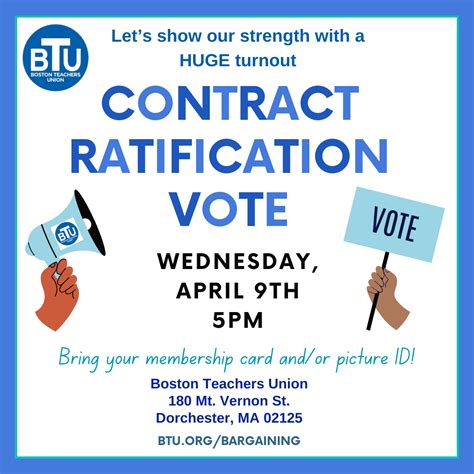 eBulletin: April 8th, 2025 - Boston Teachers Union