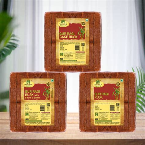 Jaggery Rusk / Cookies – Dhampur Green