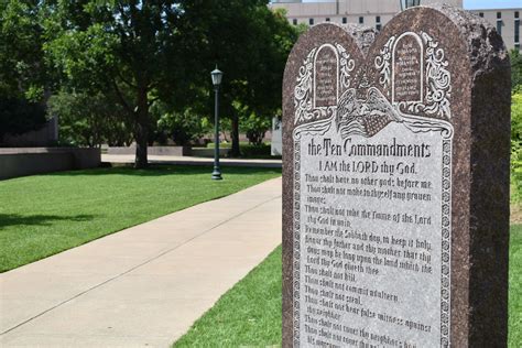 New Class-Action Lawsuit Seeks to Halt Ten Commandments Displays ...