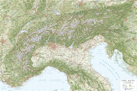Image result for The Alps Map