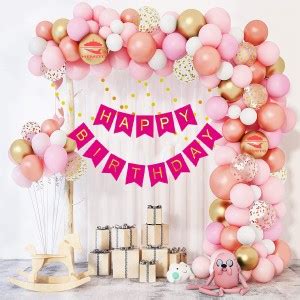 Hemito 66 pcs birthday decorations kit Price in India - Buy Hemito 66 ...