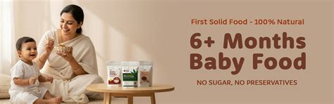 6+ Months Baby Food | 100% Natural Baby Cereal & Porridge Mix