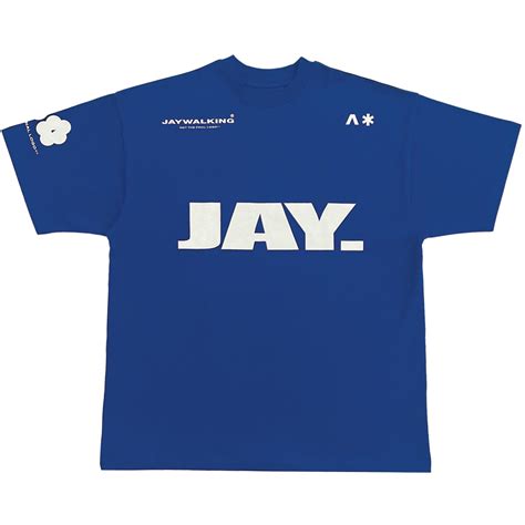 Friends of Mr. Walking Tee (Blue) – Capsul