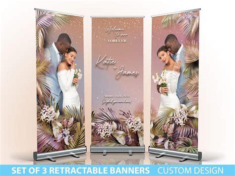Wedding pop up banners | Beachweddingtips.com