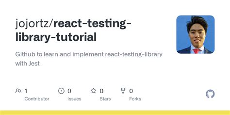 React Testing Library Tutorial 的图像结果