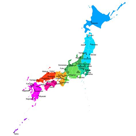 Japan Map Key 的图像结果