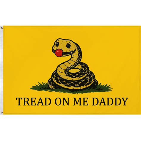 Tread On Me Daddy Flag – Shady Front